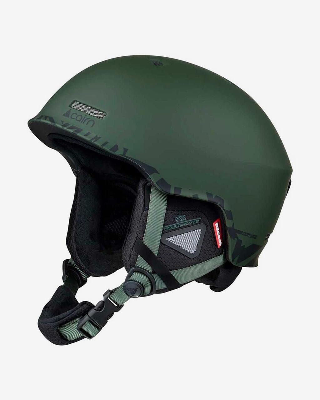 Casque Cairn Centaure Rescue RECCO vert forêt - 54-56
