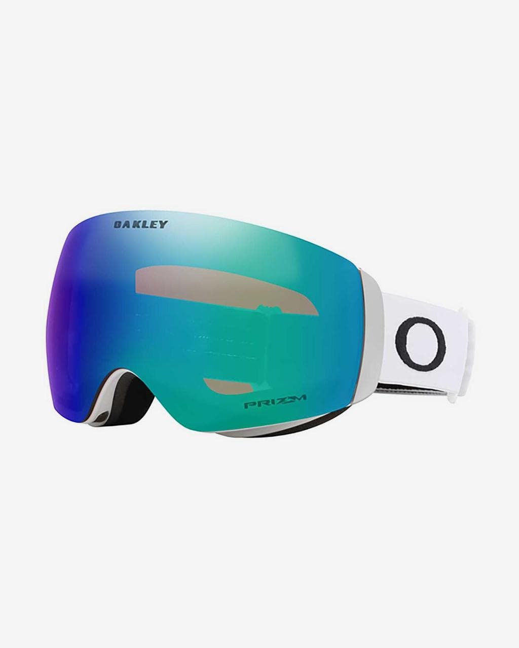 Masque Oakley Flight Deck M Matte White avec verre Prizm Snow Argon Iridium