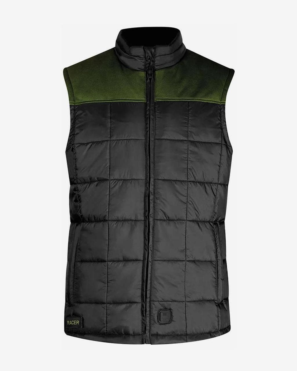 Veste chauffante Racer The District 2 noire verte. - XL